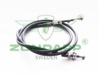 434-17.605 Brake cable complete 434 grey