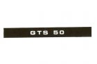 Dekal "GTS 50"