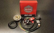 Kokusan Elektronisk tändsystem 6V 85W för 50cc, RED